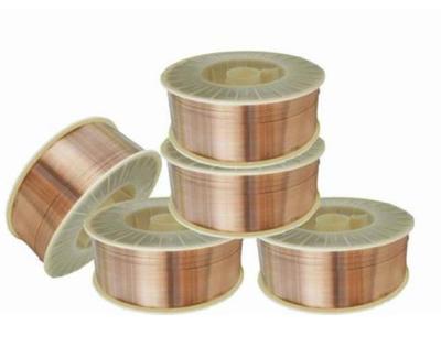 China Copper 350kg 1.6mm  HRC57 Hardfacing Welding Wire for sale