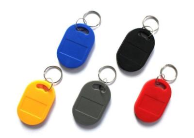 China IC+ID Composite keychain / 13.56MHz+125KHz Dual frequency key ring card for sale