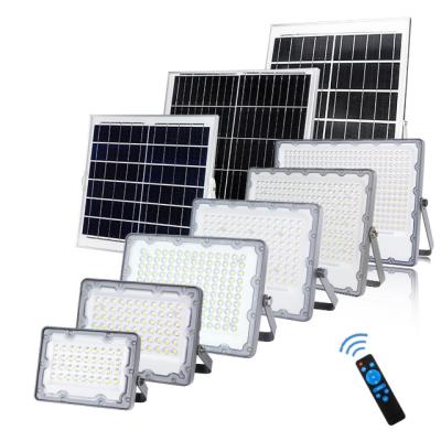 China 100w High Powered LED Solar Flood Lights With Motion Sensor Outdoor Dusk To Dawn for sale