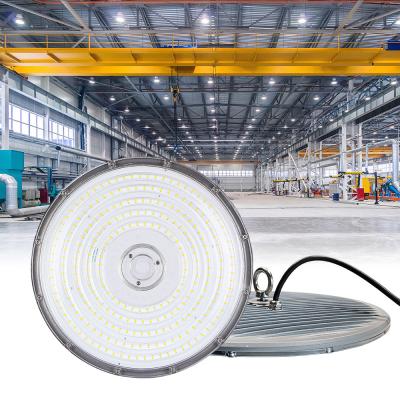 China Industrial Warehouse 200w LED High Bay Lights Fixtures Super Brightness UFO Shed Lighting for sale