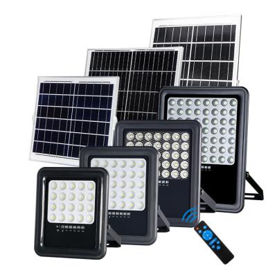 China 100 W 150 W 200 W LED Solar Outdoor Flood Lights Ground Mounted Projector Light Builders for sale