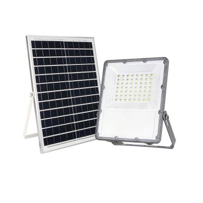 China vatio accionado solar al aire libre Dask del vatio 200 de la fuente 100 de las luces de inundación 3000k LED a Dawn Long Time en venta