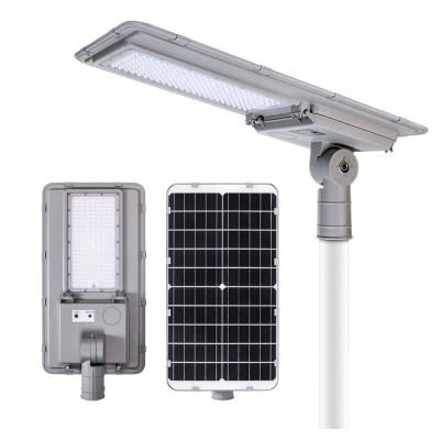 China water resistance 170lm/w High Lumen Solar Panel Road Light 50w 100w for sale