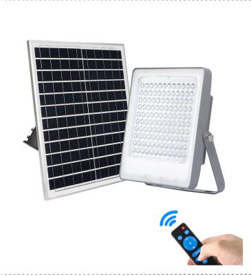 China 600w Solar Outdoor Flood Lights With Sensor Portable Warm White RGB for sale