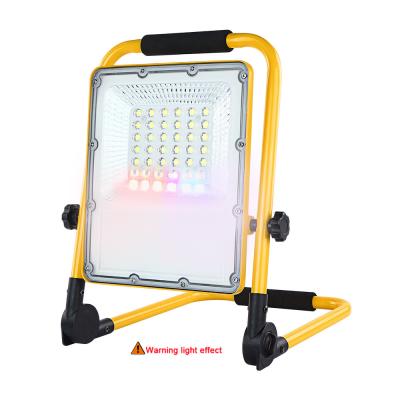 China Battery Powered Magnetic LED Work Lamp 50 W 60 W 100 W Flexible Hyper Tough Rechargeable Work Light for sale