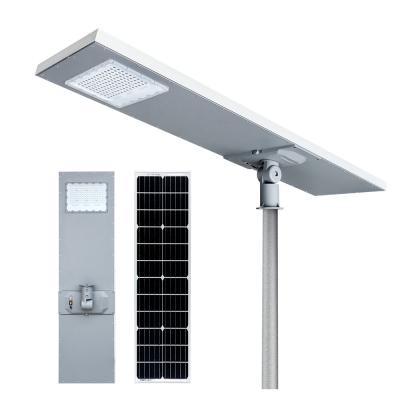 China Integrated All In One Solar Led Street Light High Lumen Slim Outdoor IP65 Waterproof for sale