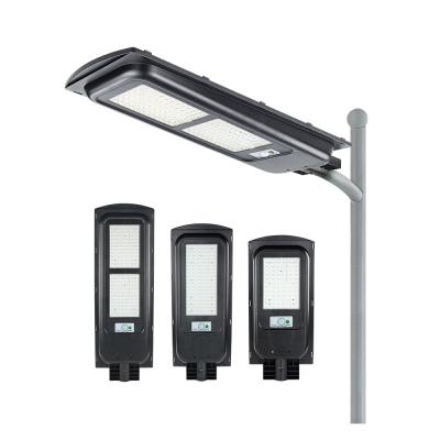 China All In One Integrated Solar Street Light 50w 100w 150w 200w 300w Ip65 Ufo Outdoor With Battery for sale