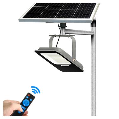 China Aluminum Housing 100W Solar Led Road Lights Outdoor IP65 Waterproof Remote Control for sale