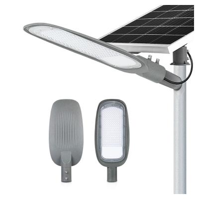 China 100w 150w Solar Powered Street Lamp Aluminum Alloy Smart Cob Unibody for sale