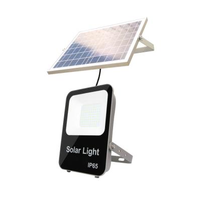 China Aluminum Solar Outdoor Flood Lights 100W 150W 200W High Power Dusk To Dawn With Motion Sensor for sale