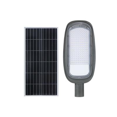China Luz de calle solar al aire libre impermeable solar del jardín de la luz de calle del poder más elevado ROHS 150W 16500lm 590*270*110m m en venta