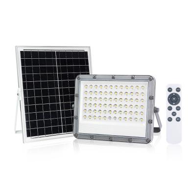 China 170lm/w Solar Powered Flood Lights With Motion Sensor Garden Dusk To Dawn Security for sale
