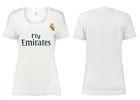 China Classic Soccer Jerseys Women Real Madrid Home Shirt , Team Uniform Soccer for sale