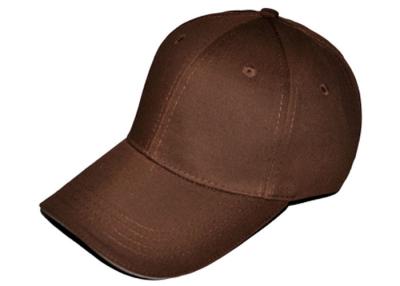 中国 注文のロゴのブランクのサッカーは野球によって最高にされる帽子のブラウンの赤いスポーツ チーム帽子をおおいます 販売のため