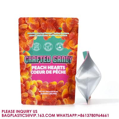China Baggies Edible Packaging Recyclable Stand Up Pouch Gummy Candy Child Proof Mylar Bags for sale