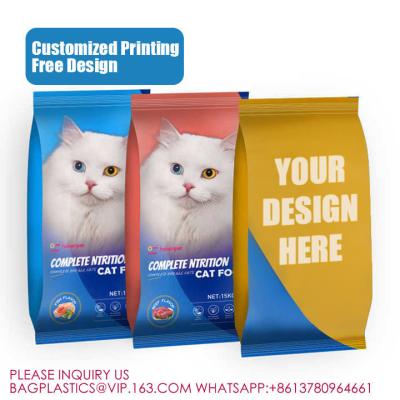 China Dog Food Storage Bags Stand Up, Cat Food Ziplock Reusable Bags, Pet Food Package Storage for sale