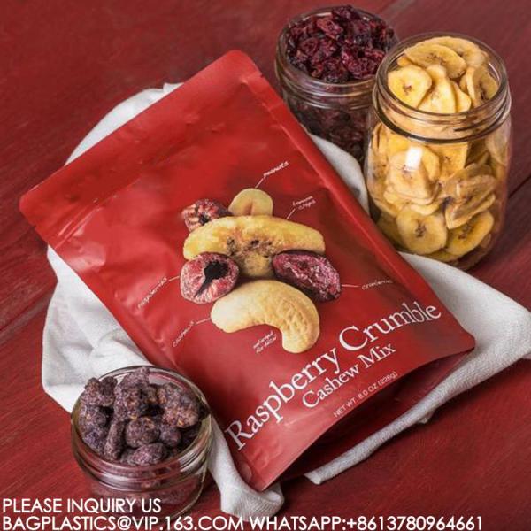 Quality Stand Up Pouch Heat Seal Plastic Food Package Nut Packaging Printed Mixed Nut for sale