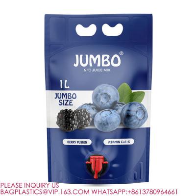 China Bib Bag Wine Juice Drinks Oil Packaging Bag Heat Seal Beverage Customization juice bags for sale
