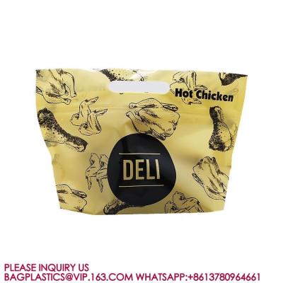 China Roasted Chicken Bag Rotisserie Roast Packing Food Microwave Anti-fog Roasted Chicken Bag for sale