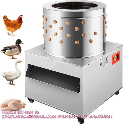 China Chicken Plucker De-Feather Machine Commercial Poultry Duck Goose Plucker Feather Plucking for sale