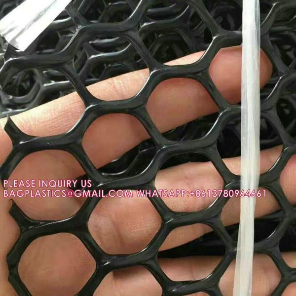 Quality Customized Plastic Flat Breeding Mesh Bird Safety Net For Chicken Farm Poultry for sale