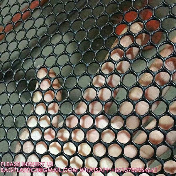 Quality Customized Plastic Flat Breeding Mesh Bird Safety Net For Chicken Farm Poultry for sale