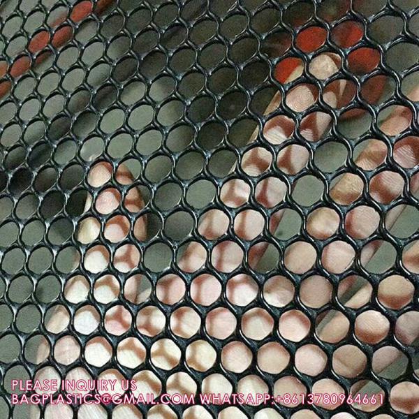 Quality Customized Plastic Flat Breeding Mesh Bird Safety Net For Chicken Farm Poultry for sale