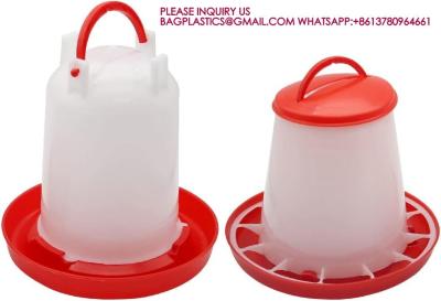 China Chick Waterer For Poultry Duck Quail Hanging Poultry Plastic Containers For Outdoor Water for sale