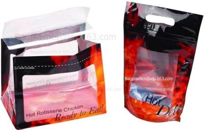 China Rotisserie Chicken Bag, Hot & Cold Ready-To-Eat Meal. Microwave Resealable Freezer for sale
