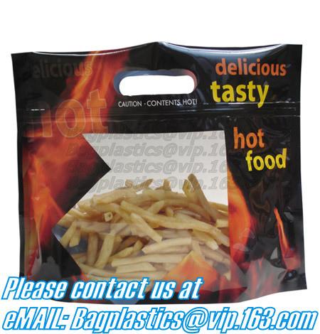 Quality Rotisserie Chicken Bag, Hot & Cold Ready-To-Eat Meal. Microwave Resealable for sale