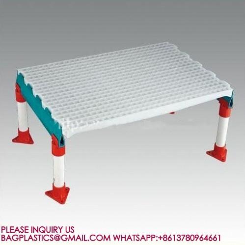 Quality 100% Pure PP Broiler 40mm Slatted Floor System In Poultry Duck Broiler 100% PP for sale