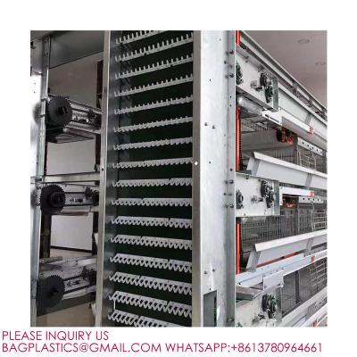 China Modern Design H Type Automatic Egg Poultry Farms Battery Layer Chicken Cages for sale