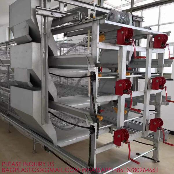 Quality Modern Design H Type Automatic Egg Poultry Farms Battery Layer Chicken Cages for sale