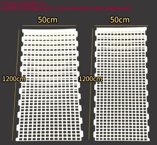 Quality Chicken Poultry Flooring 1200*500mm Duck Goose Floor Covering white color rabbit slat floor for sale
