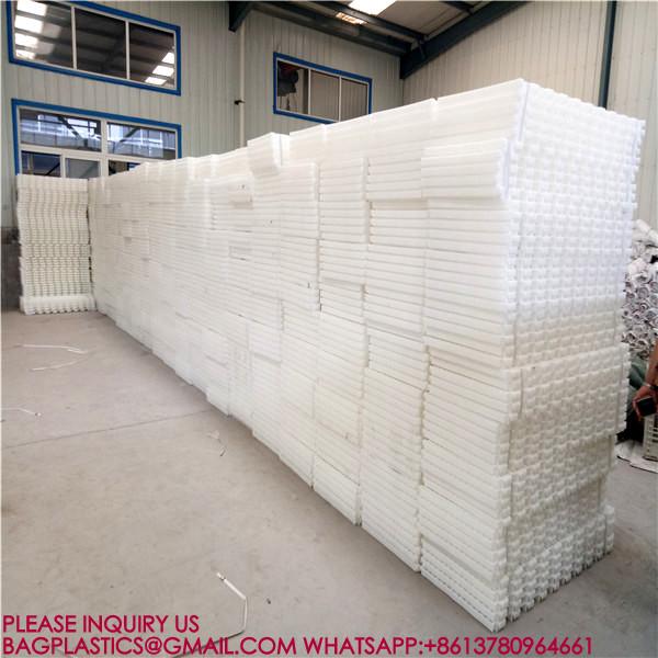 Quality Green Color 40*27cm Rabbit Slat Floor Chicken Plastic Slat Floor Poultry Farm Slatted Flooring for sale