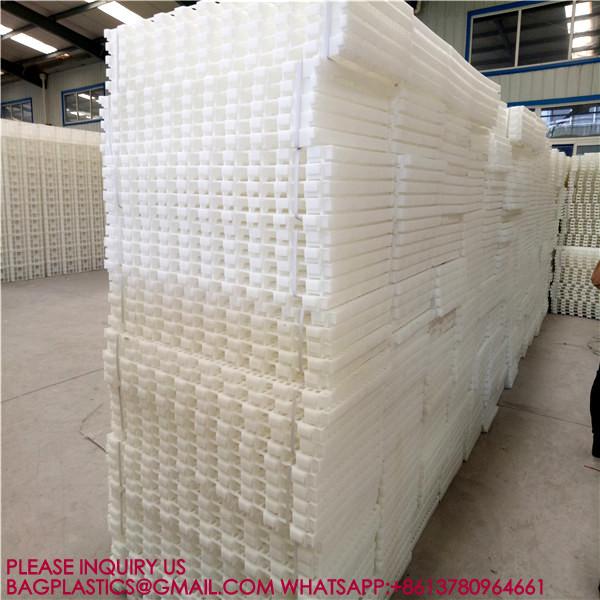 Quality Green Color 40*27cm Rabbit Slat Floor Chicken Plastic Slat Floor Poultry Farm for sale