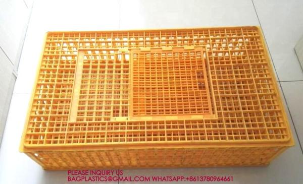 Quality Plastic Poultry Transport Cage Transport Box Transportation Crate Chicken, Duck, for sale