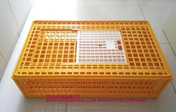 Quality Plastic Poultry Transport Cage Transport Box Transportation Crate Chicken, Duck, for sale