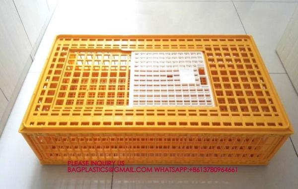 Quality Plastic Poultry Transport Cage Transport Box Transportation Crate Chicken, Duck, for sale