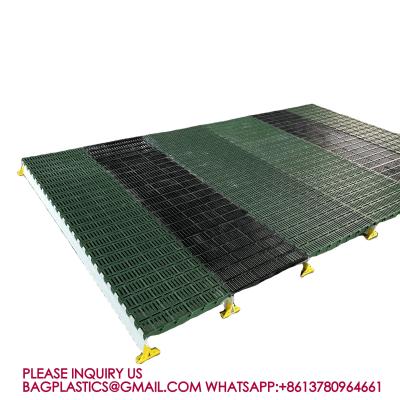 China New Durable 600*600mm Plastic Slat Flooring for Pig Farm Floor Farrowing Sow Floor Farms for sale