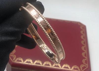中国 石のローズの金は調節可能な18K金の宝石類18のカラットの金のネックレスを証明しなかった 販売のため