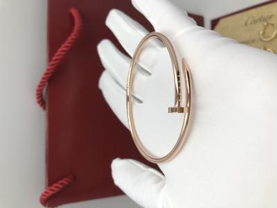 Chine Bijoux minces classiques d'or de Juste Un Clou 18K sans diamants à vendre