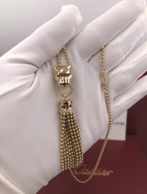 China Oro amarillo Diamond Necklace For Girlfriend de la laca de los diamantes negros del ónix en venta
