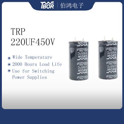 China Wide Temperature Aluminum Electrolytic Capacitors 220UF450V For UPS for sale