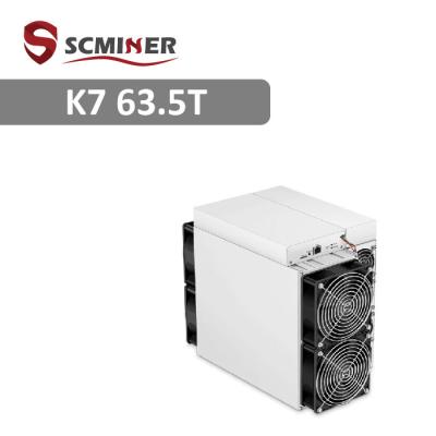 China CKB Bitmain Mining Machine Miner K7 3080W 63.5T Multiple Cooling Design for sale