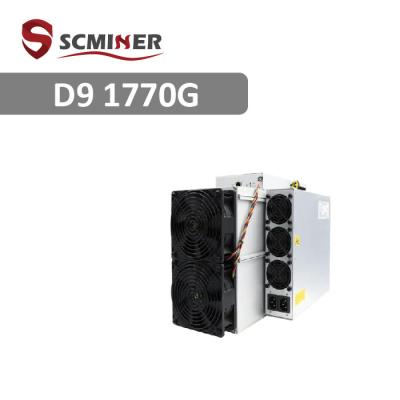 China 2839W 1770G Bitmain Mining Machine D9 Miner Advanced Fault Monitoring for sale