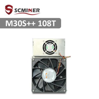 China Consumption 3348W  Whatsminer M30s++ 108t High Computing Power for sale