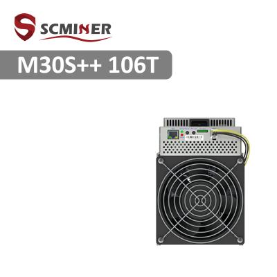 China Asic Mining Panels 106T M30S++ 3286W Flexible Deployment for sale