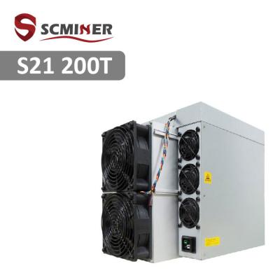 Chine Résultat élevé Retour élevé 200T S21 Miner 3500W SHA-256 Algorithme à vendre à vendre