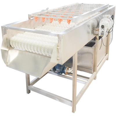 China Parallel Roller Seafood 800kg Fruit And Vegetable Washer Machine for sale